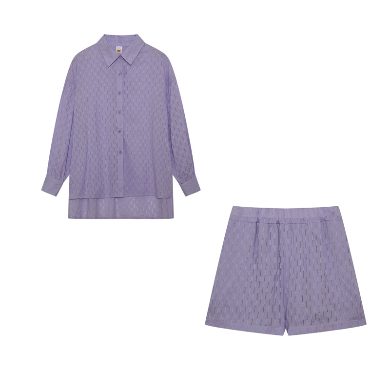 Maude | Chic Shirt & Shorts Set Melbourne Gallery