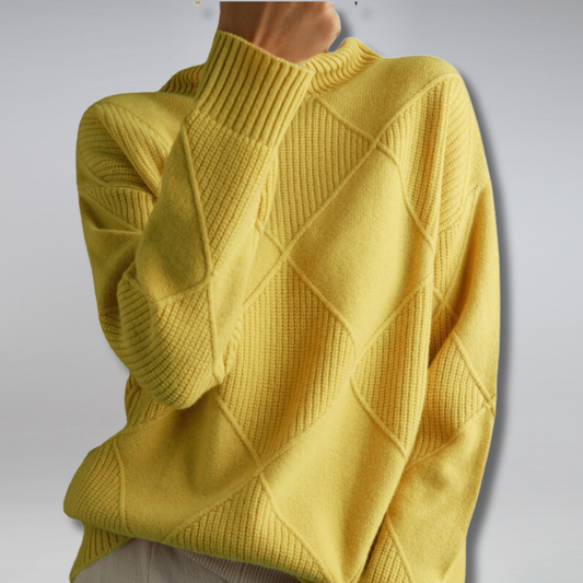 Cindara™ – Turtleneck Sweater for Luxurious Everyday Warmth