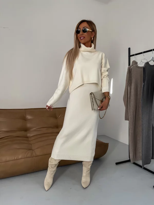 Chloe Knit Set | Stylish Spring Ensemble Melbourne Gallery
