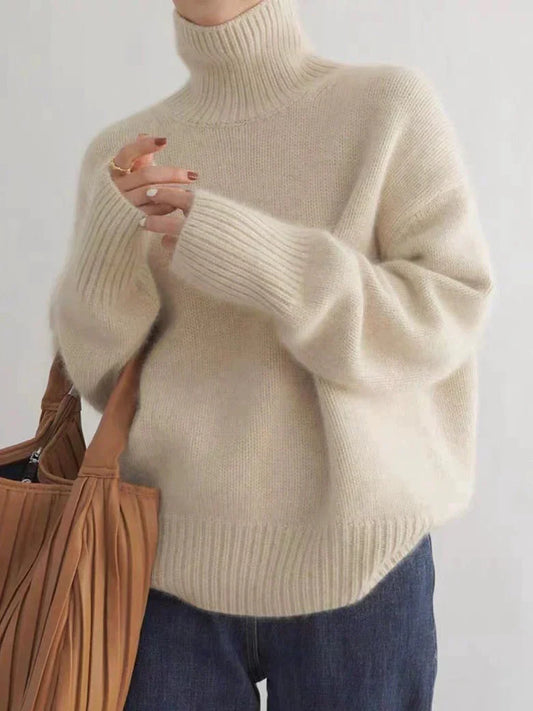 Adelina™ – Turtleneck Sweater for Timeless Winter Warmth
