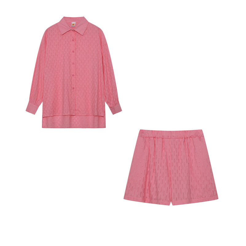 Maude | Chic Shirt & Shorts Set Melbourne Gallery