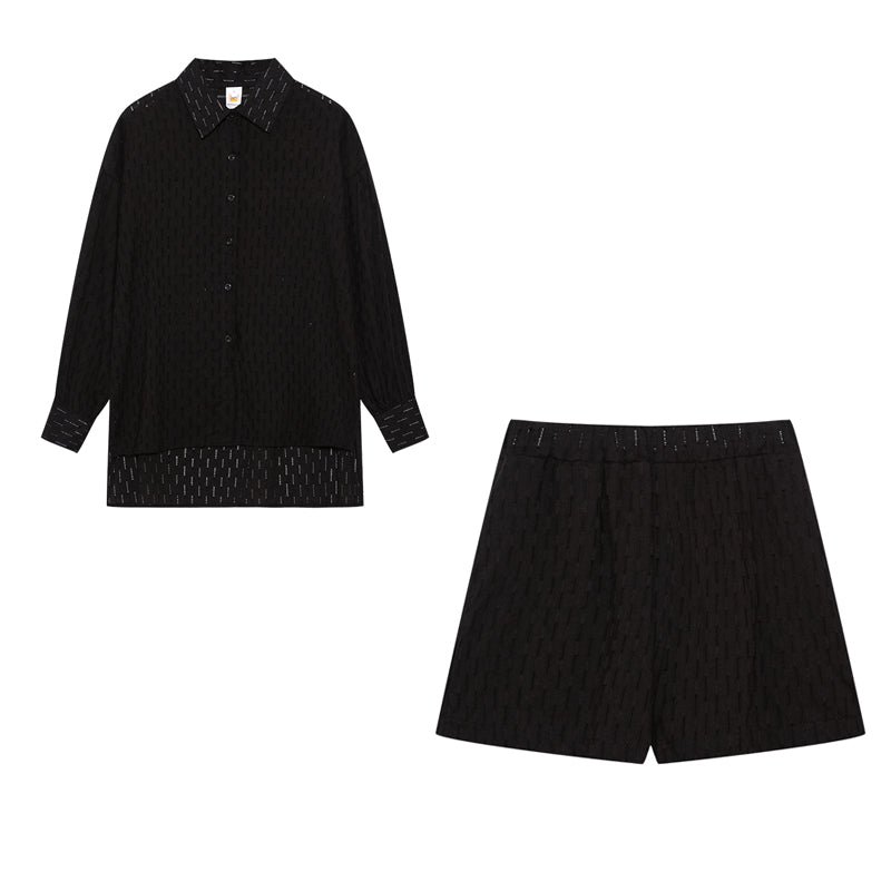Maude | Chic Shirt & Shorts Set Melbourne Gallery