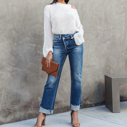 Renée™ – Elegant Flare Silhouette Pants