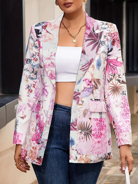 Isla™ – Floral Blazer for Effortless Feminine Style
