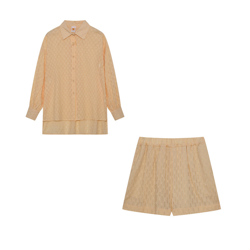 Maude | Chic Shirt & Shorts Set Melbourne Gallery