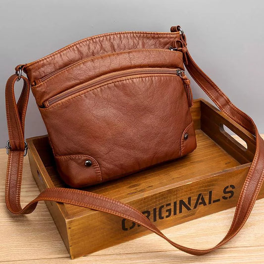 Tamera™ – Vintage Charm Shoulder Bag with Everyday Sophistication