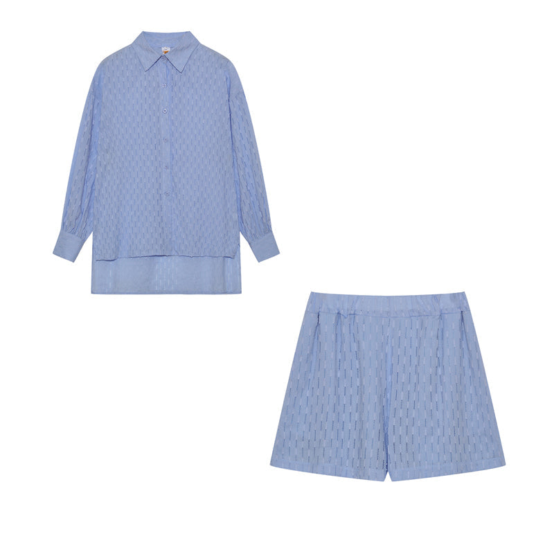Maude | Chic Shirt & Shorts Set Melbourne Gallery