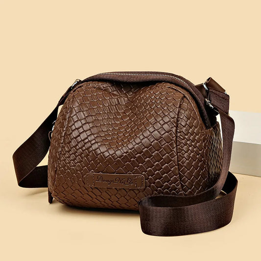 Sorina™ – Woven Vintage Bag with Effortless Charm