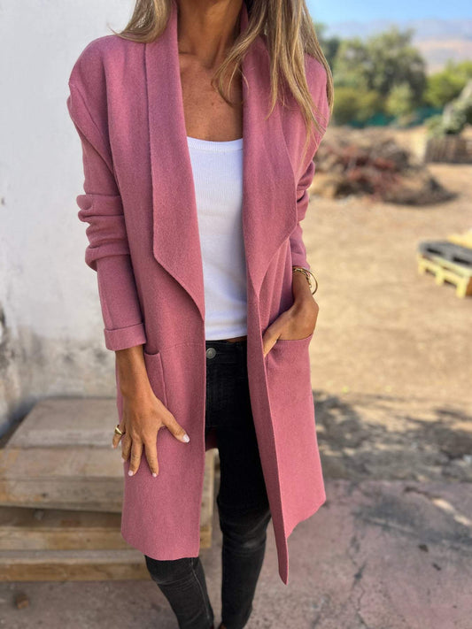 Elara™ – Luxe Reversible Cardigan for Effortless Versatility