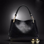 Calista™ – Crocodile Pattern Handbag with Everyday Elegance