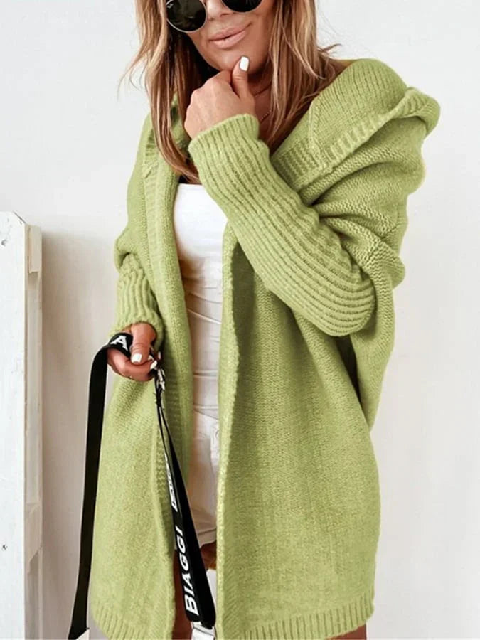 Heidi | Cozy Oversized Hooded Cardigan Melbourne Gallery