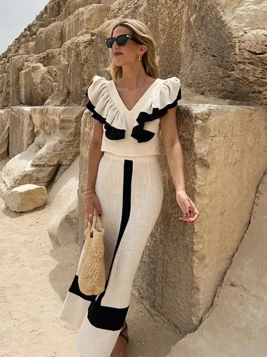 Maya™ – Elegant Two-Piece Set for Effortless Glamour