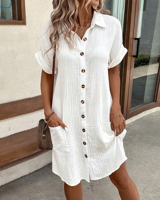 Celest™ – Elegant Polo Dress for Relaxed Sophistication
