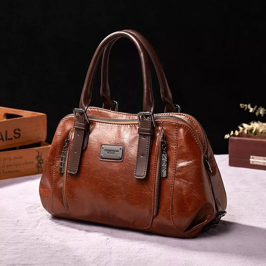 Noor™ – Elegant Zip Shoulder Bag for Everyday Sophistication