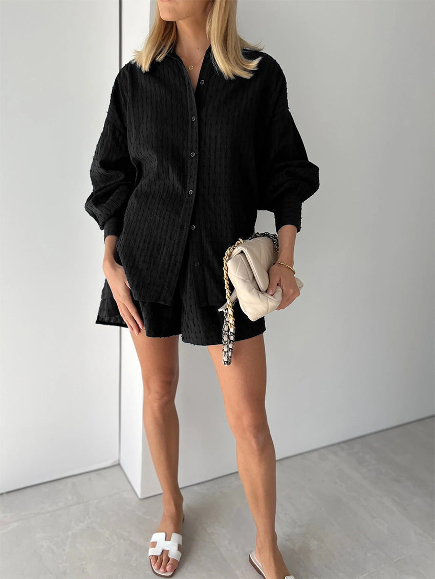 Maude | Chic Shirt & Shorts Set Melbourne Gallery