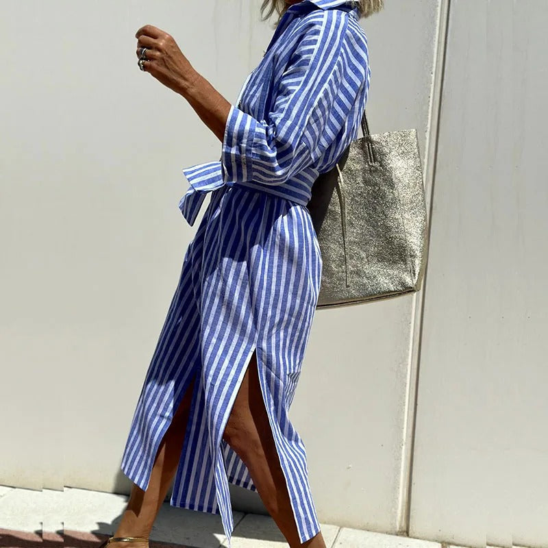 Armelle | Elegant Striped Summer Dress (Almost sold out) Melbourne Gallery