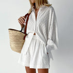 Maude | Chic Shirt & Shorts Set Melbourne Gallery