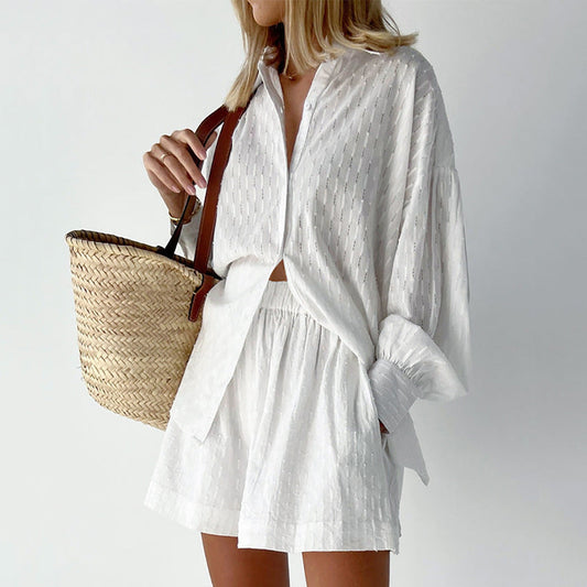 Elizabeth™ – Breezy Shirt & Shorts Set for Effortless Chic
