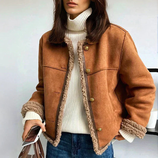 Evelyn™ | Luxurious Genuine Sheepskin Jacket Melbourne Gallery