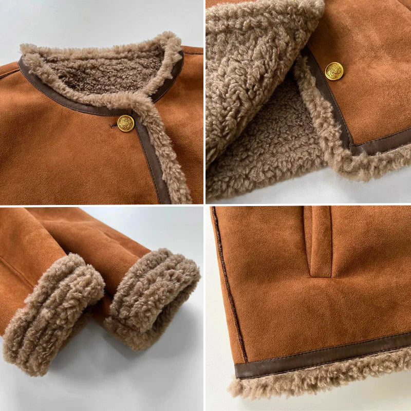 Evelyn™ | Luxurious Genuine Sheepskin Jacket Melbourne Gallery