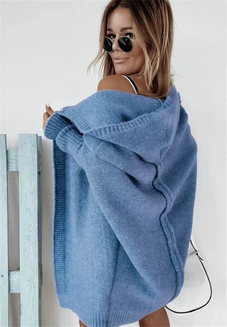 Heidi | Cozy Oversized Hooded Cardigan Melbourne Gallery