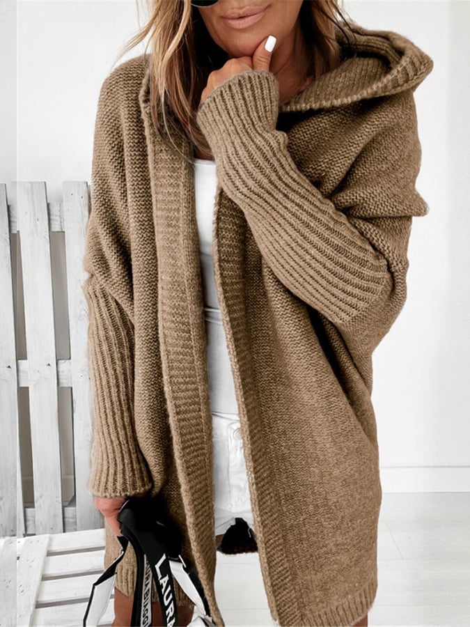 Heidi | Cozy Oversized Hooded Cardigan Melbourne Gallery